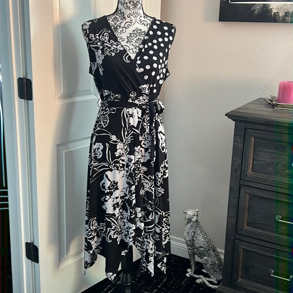 Handkerchief Hem Summer Dress